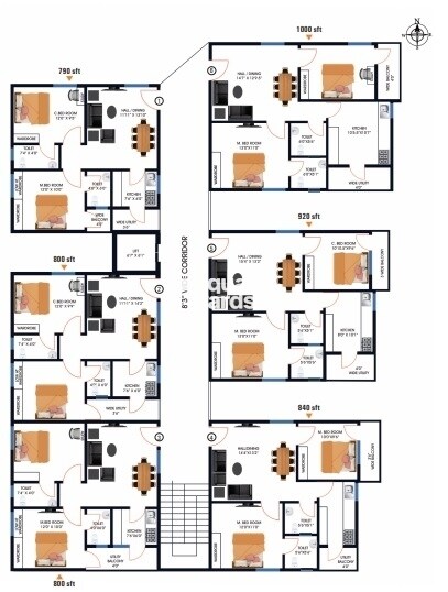 Vaibhav Aavaas Floor Plans