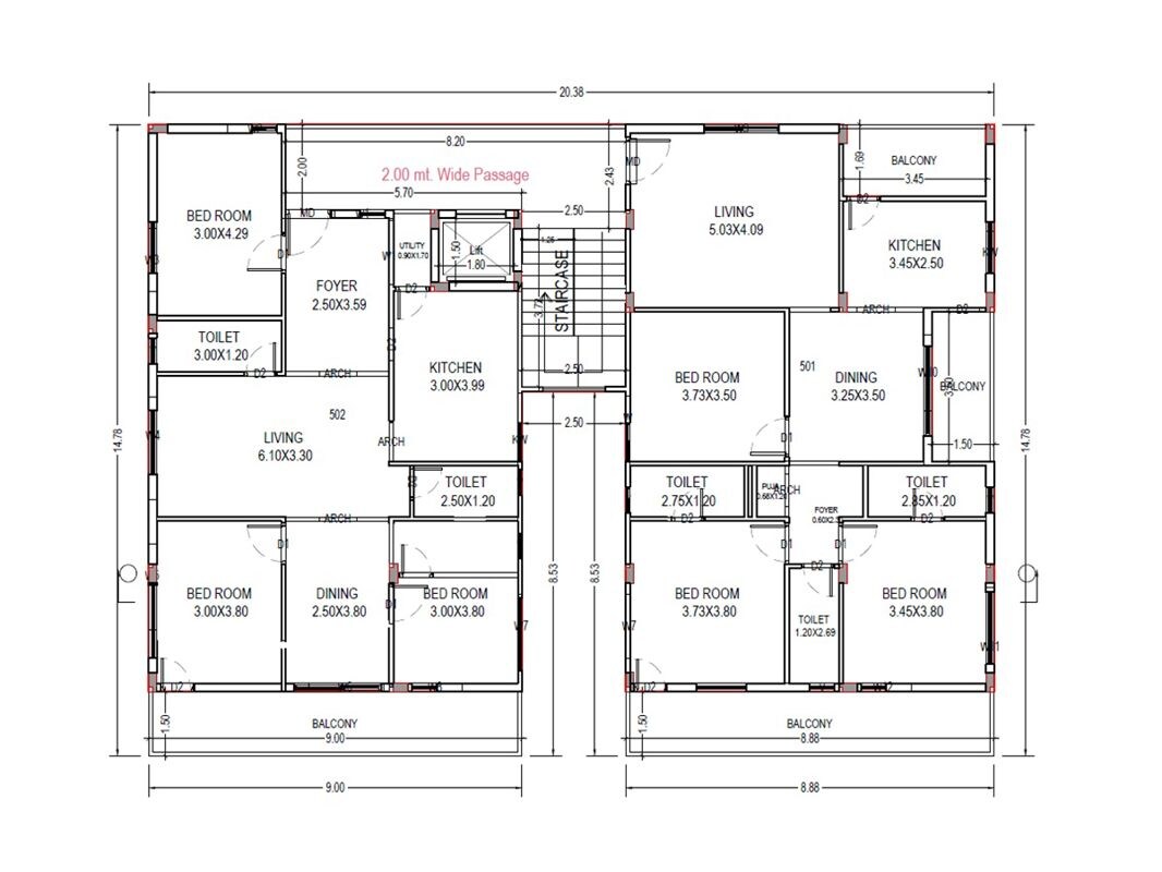 Vedanta Heights Floor Plans