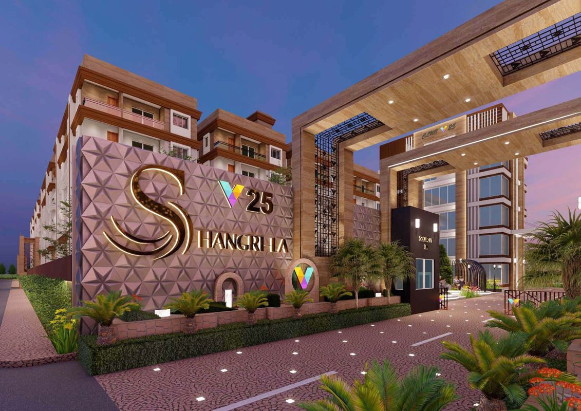 Vishwanadh Avenues 25 Entrance View