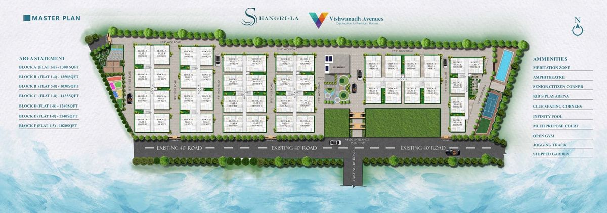 Vishwanadh Avenues 25 Master Plan Image