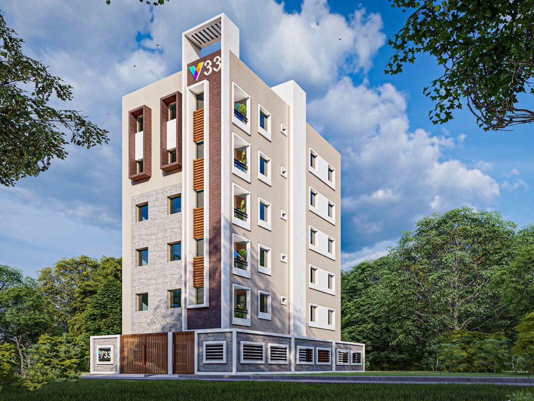 Vishwanadh Avenues V33 Apartment Exteriors