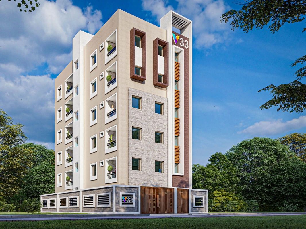Vishwanadh Avenues V33 Apartment Exteriors