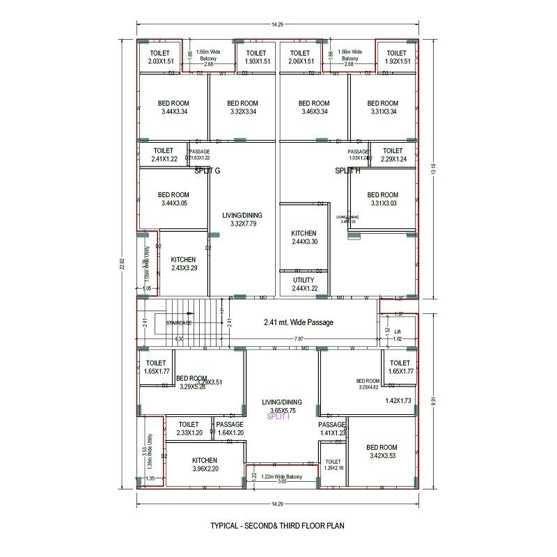 Vudata Sk Towers 24 Floor Plans
