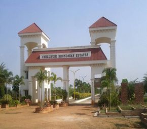 Chilukuri Brundavan Estates residential project in Kapuluppada
