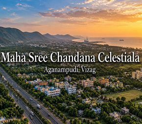Maha Sree Chandana Celestiala project in Aganampudi, Vizag