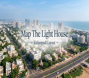 Map The Light House, Kirlampudi Layout, Vizag