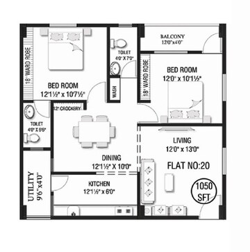  2 BHK Apartment at Balaji Paradise Apartments Vizag, Sujatha Nagar – for Sale