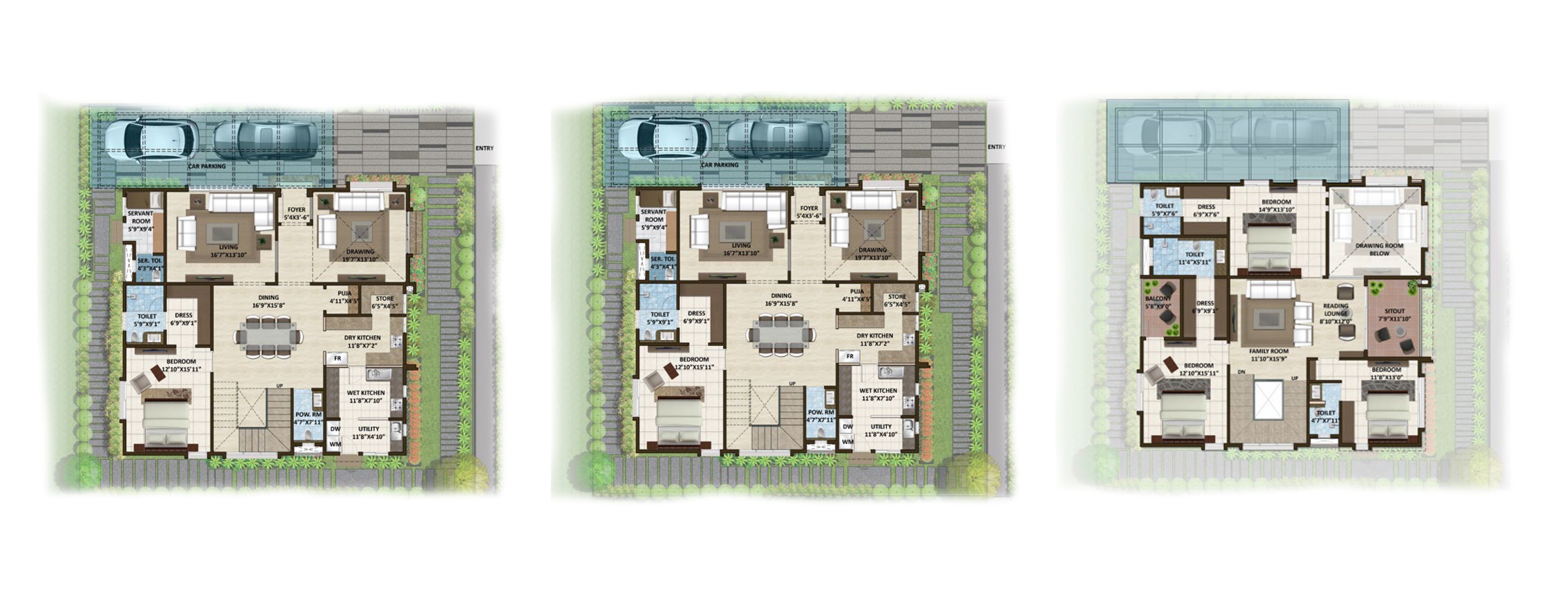 5 BHK 5223 Sq. Ft. Villa