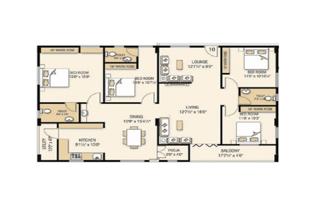 kavya vijaya valencia apartment 4 bhk 1965sqft 20265312125304