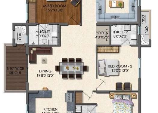 lansum mvp square apartment 3 bhk 2965sqft 20200710140752