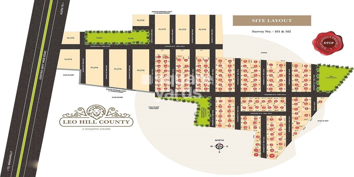 Leo hill County residential project in Ramajipet