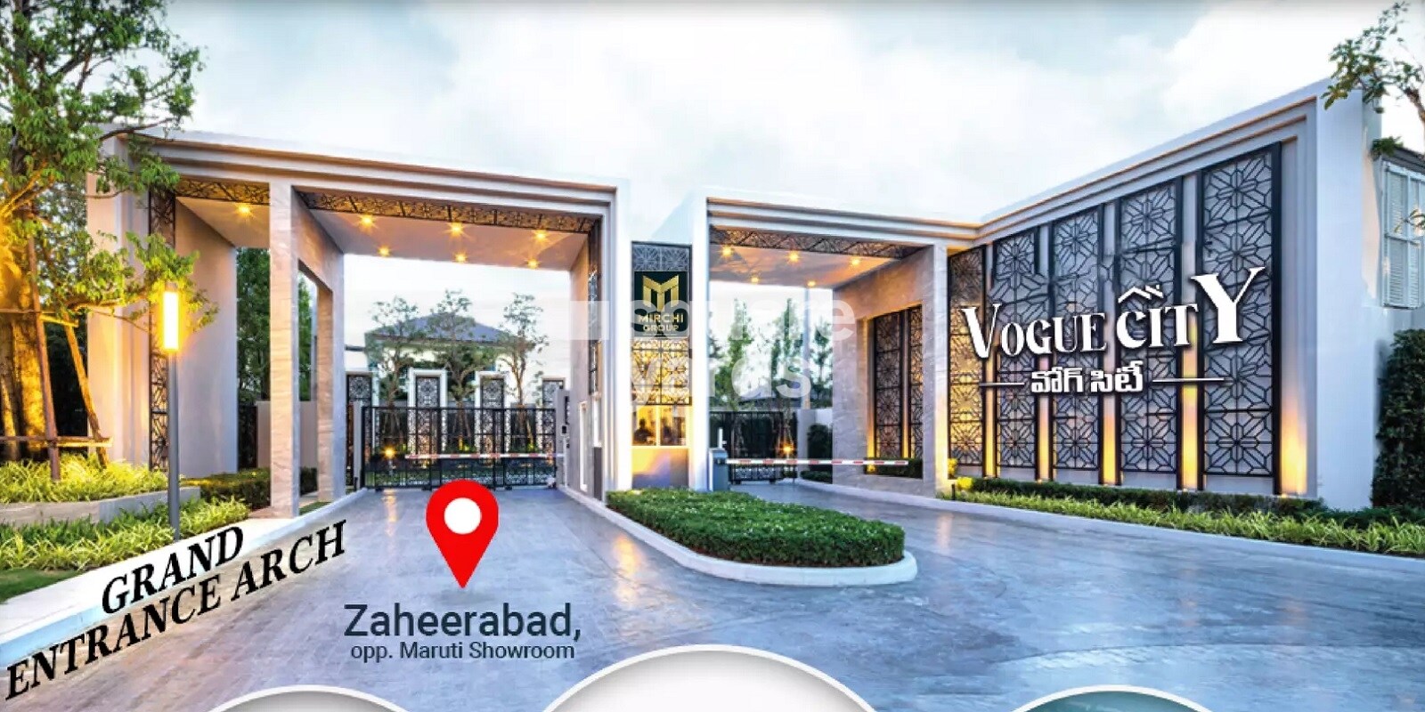 Mirchi Vogue City residential project in Thammadpalli