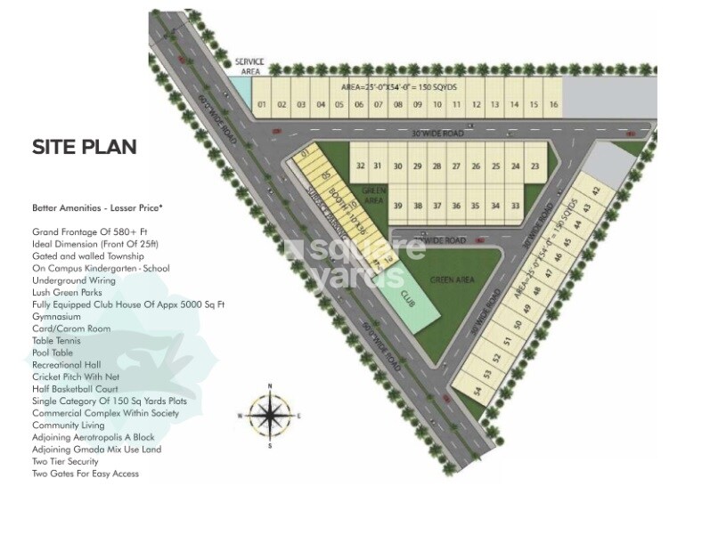 Aerotown Hridayam Master Plan Image