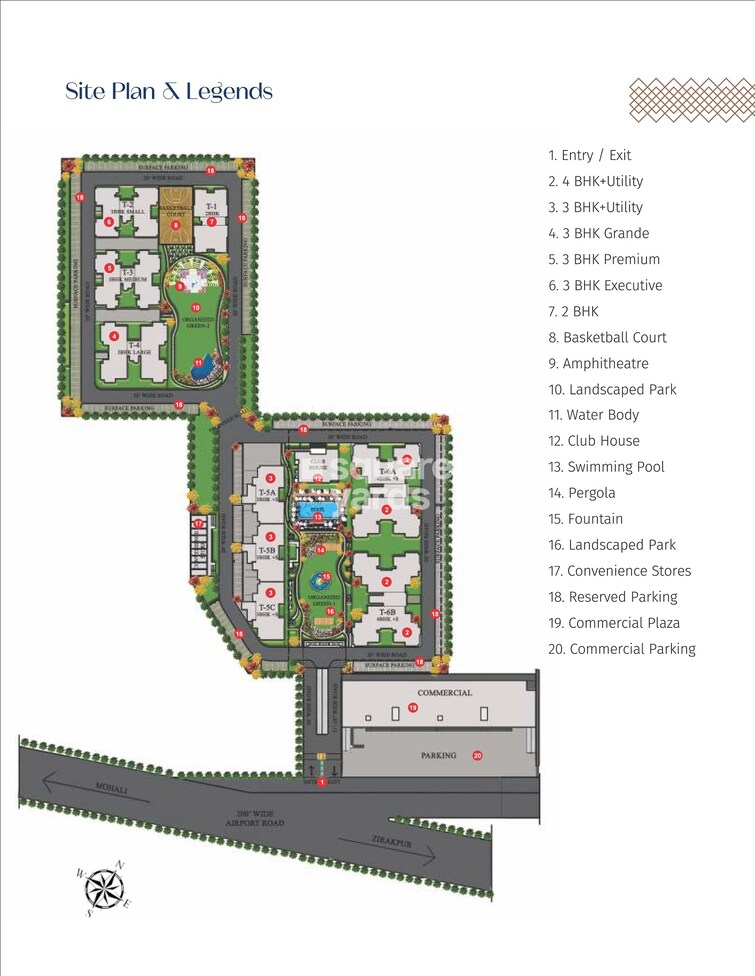 Artique Uptown Skylla Master Plan Image