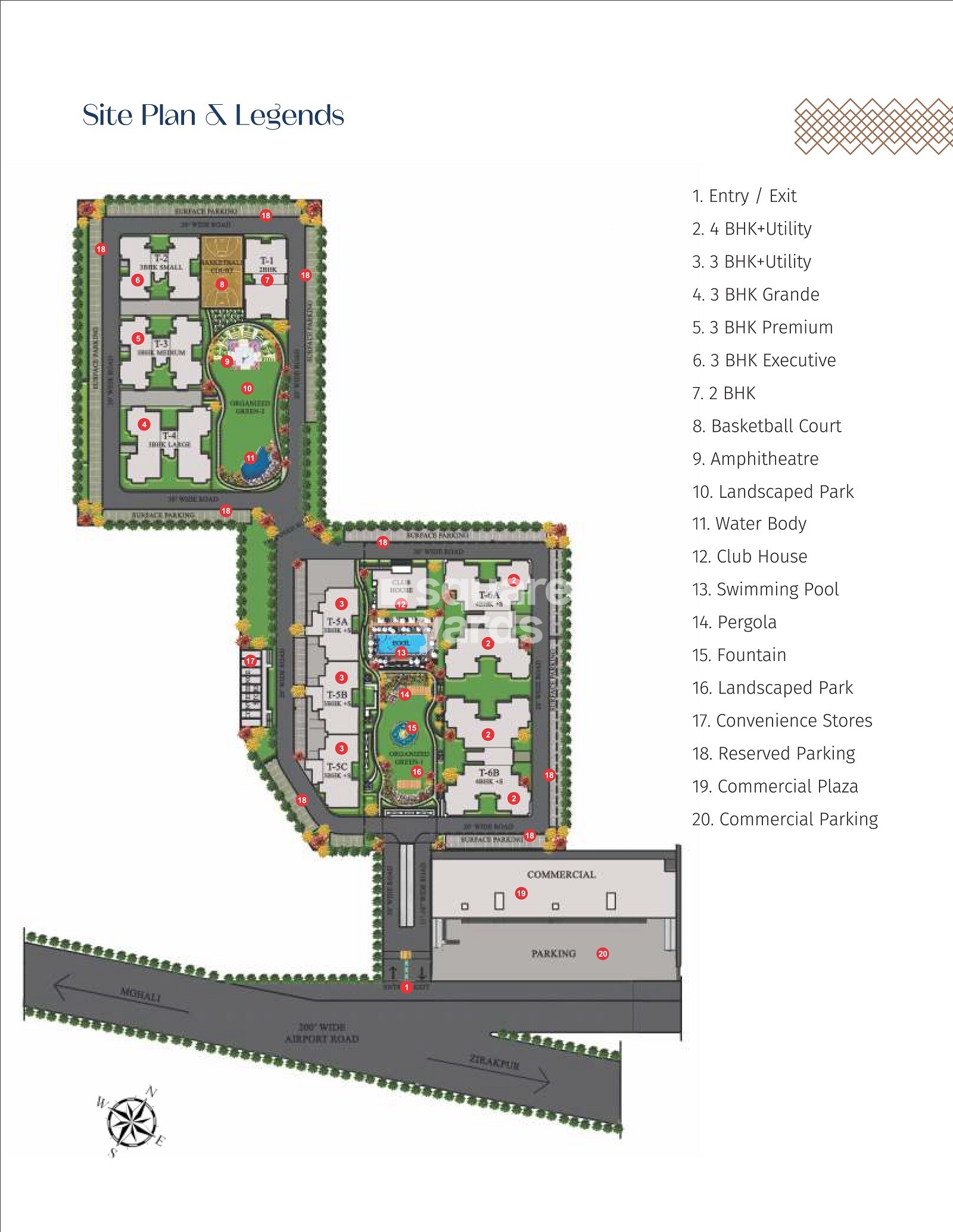Artique Uptown Skylla Master Plan Image