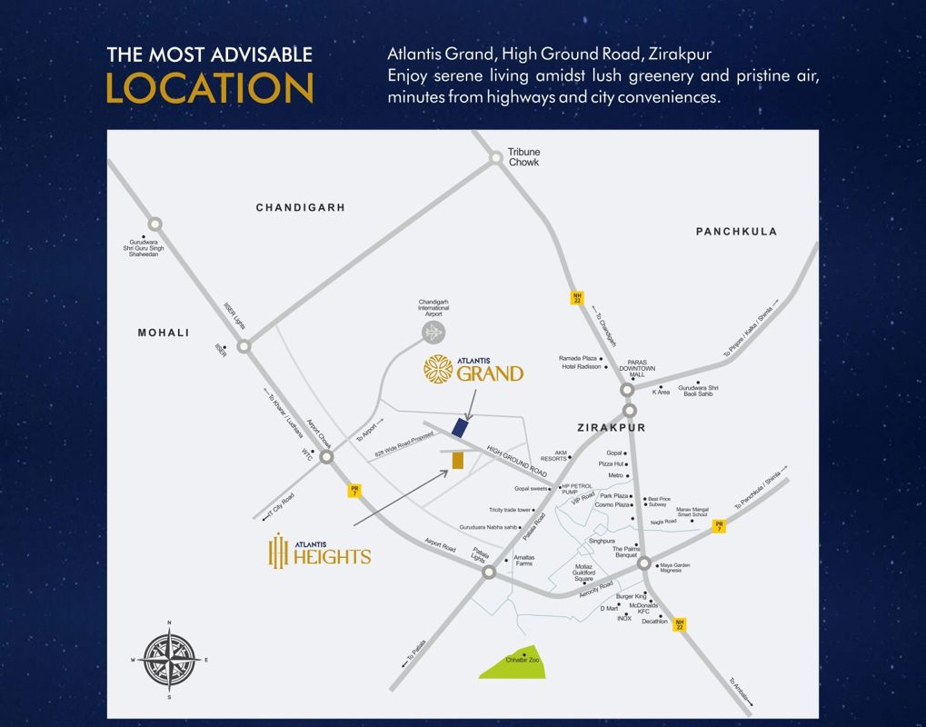 Krishna Atlantis Grand Location Image