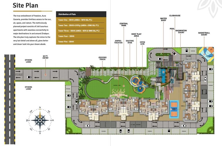 Aura Gazania Master Plan Image