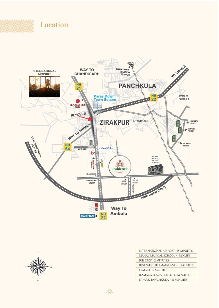 Green Valley Residencia Location Image