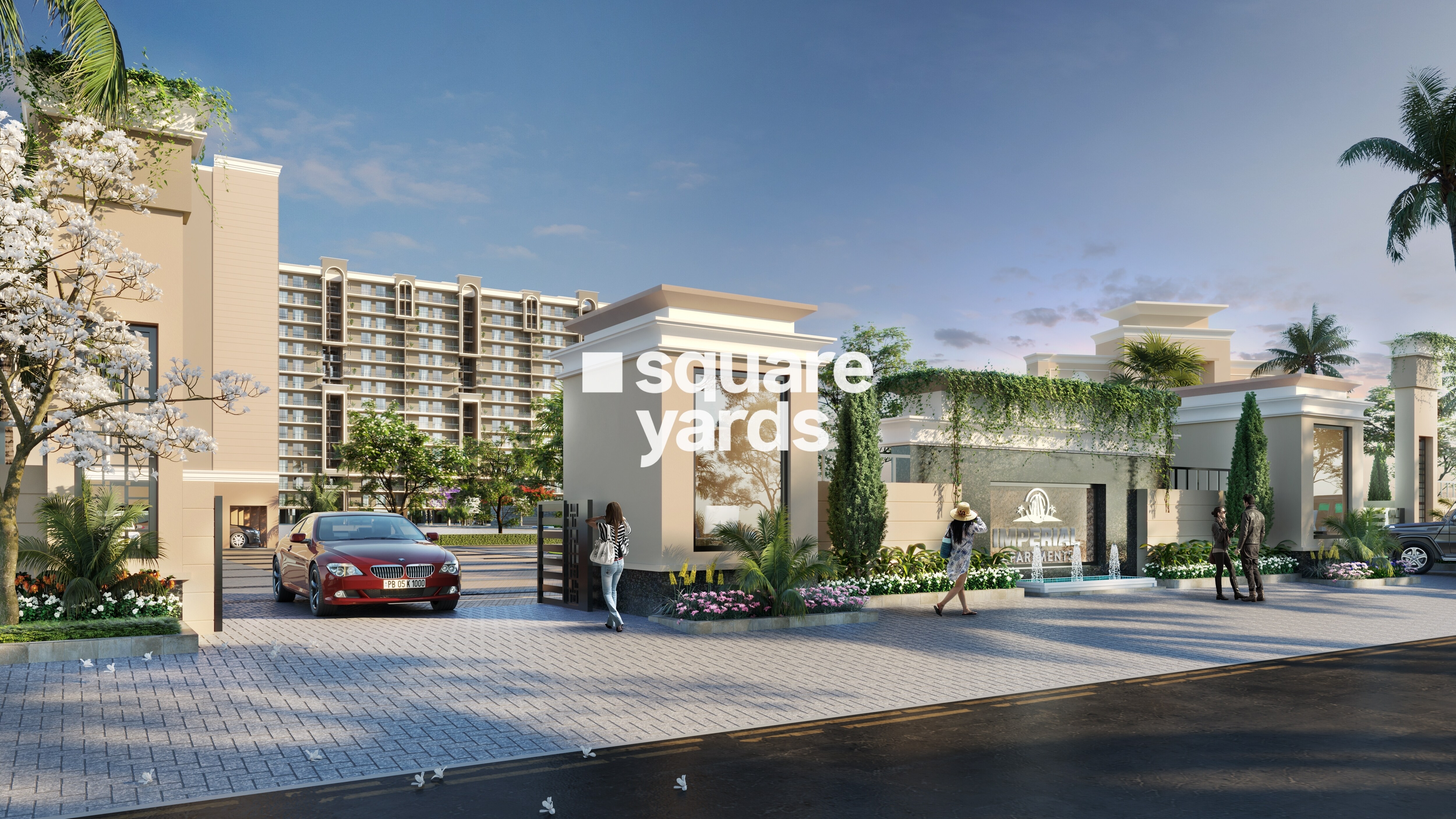 Harmony Imperial Apartments Entrance View