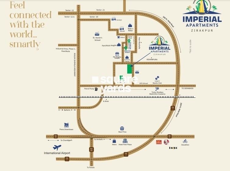 Harmony Imperial Apartments Location Image