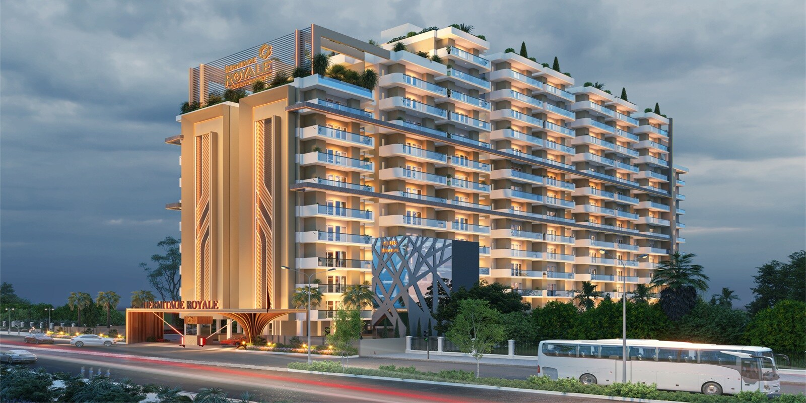 Hermitage Royale residential project in Ramgarh Bhudda