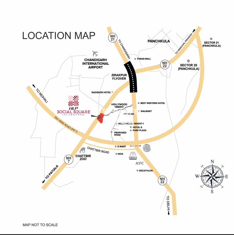 HLP Social Square Location Image