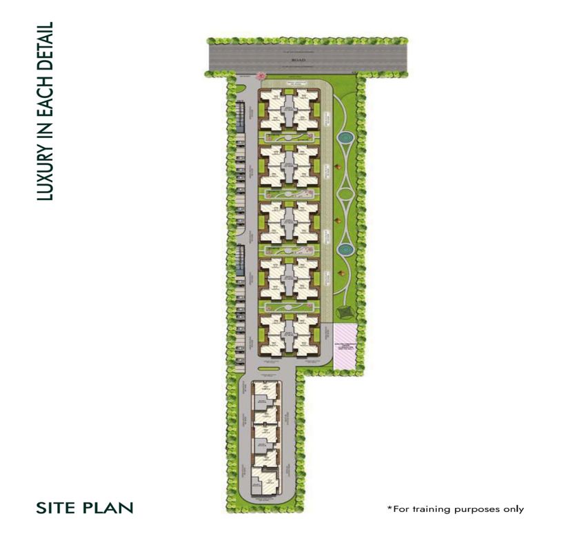 Krishna Atlantis Heights Master Plan Image