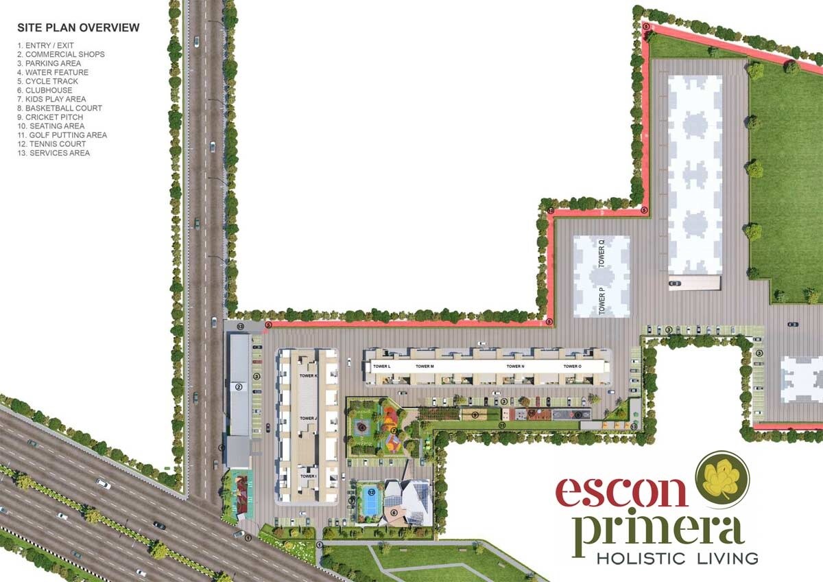 Malwa Escon Primera Master Plan Image