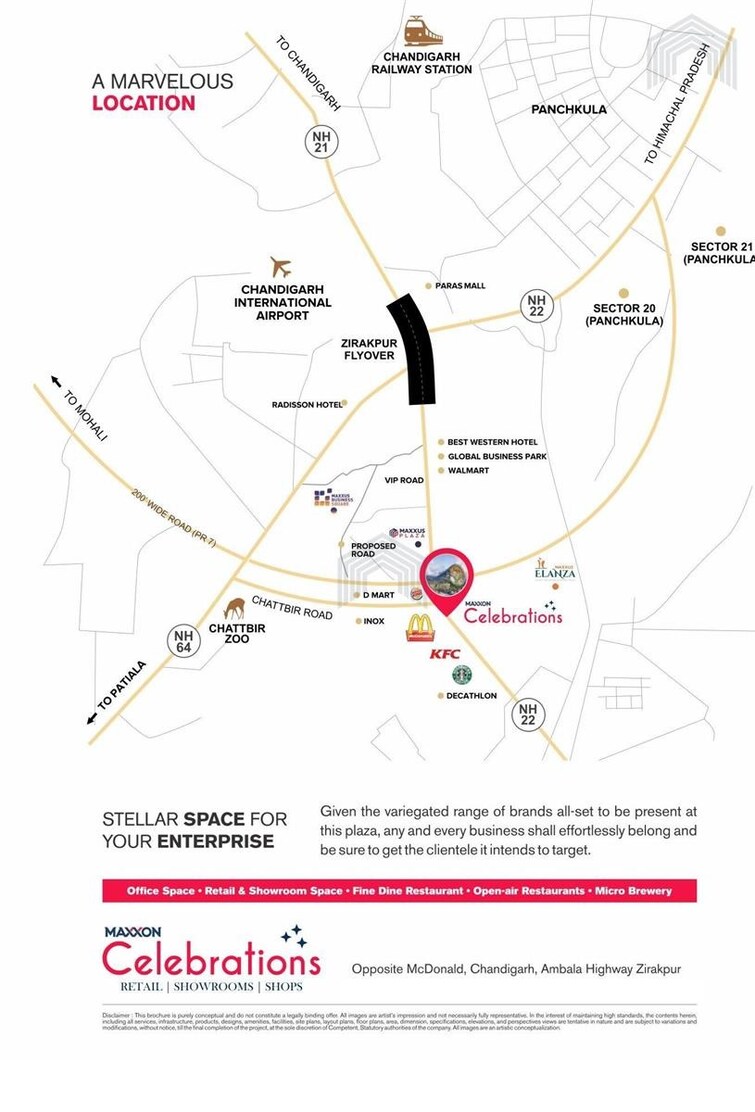 Maxxon celebrations Location Image