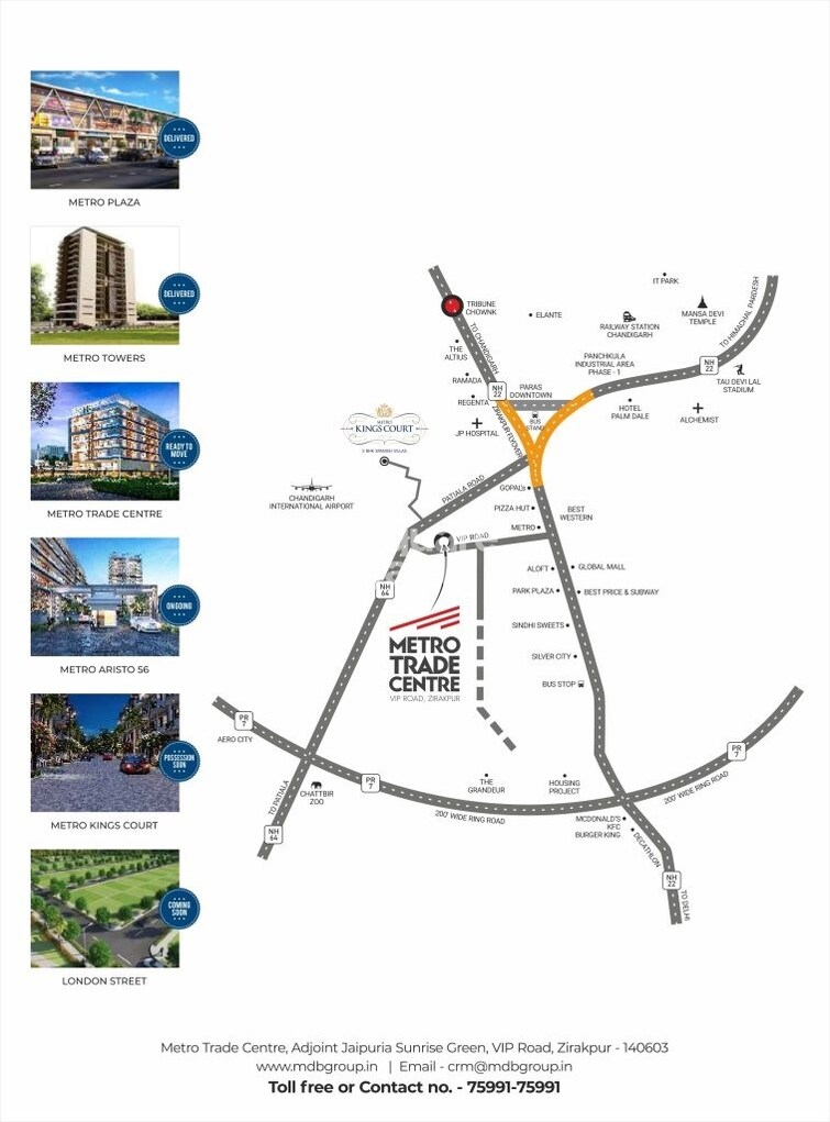 Metro Trade Center Location Image