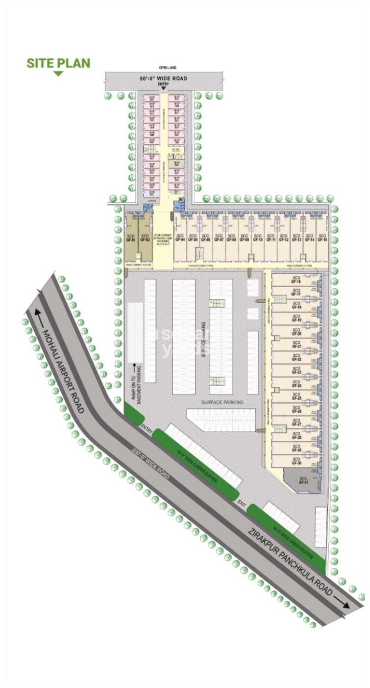 Motiaz Guildford Square Master Plan Image