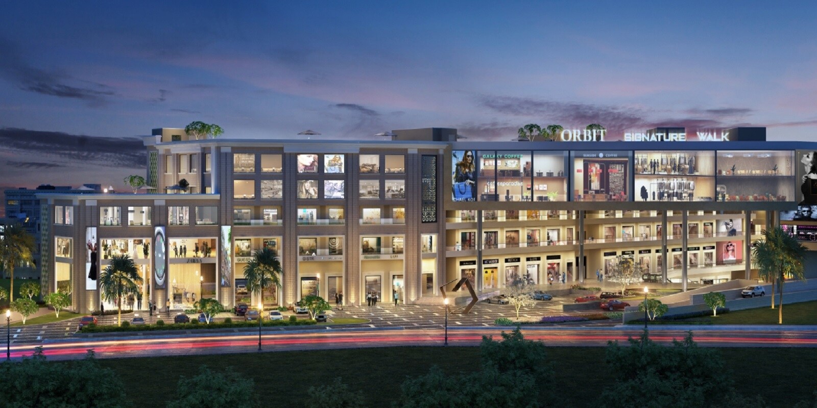 Orbit Signature Walk residential project in VIP Road