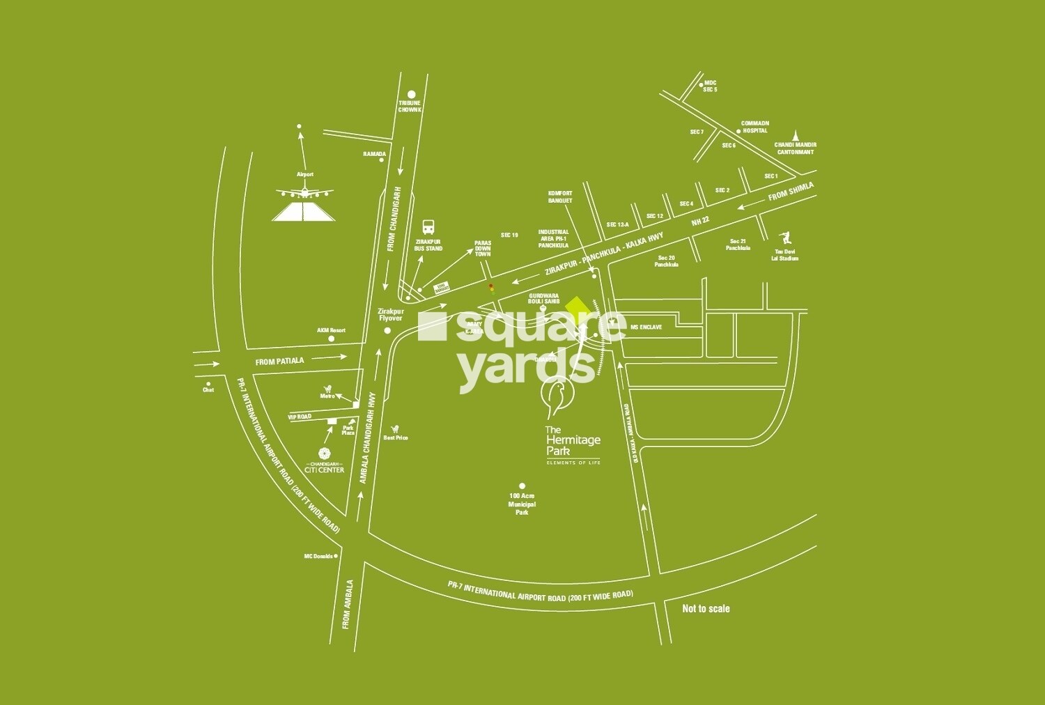 Paradigm Business Hermitage Park Location Image