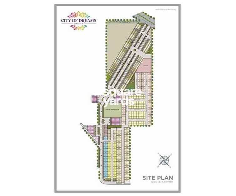 SBP City Of Dreams Zirakpur Master Plan Image