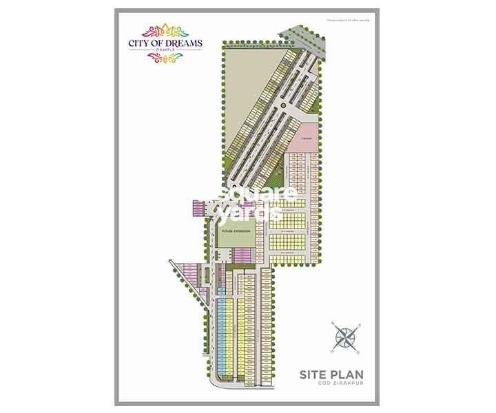 SBP City Of Dreams Zirakpur Master Plan Image