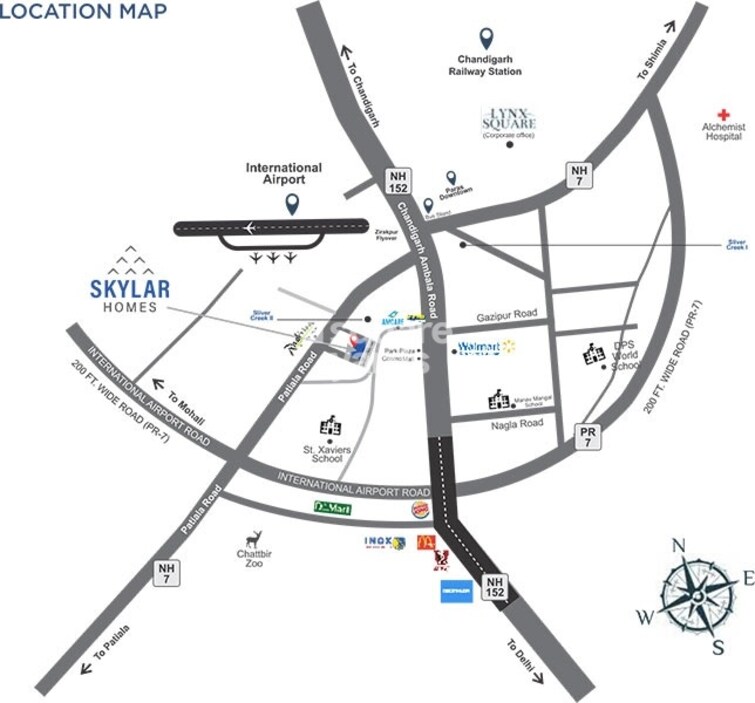 Skylar Homes Location Image