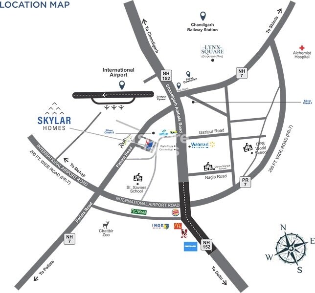 Skylar Homes Location Image