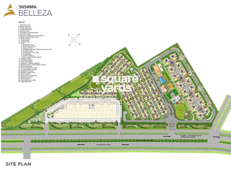 Sushma Belleza Master Plan Image