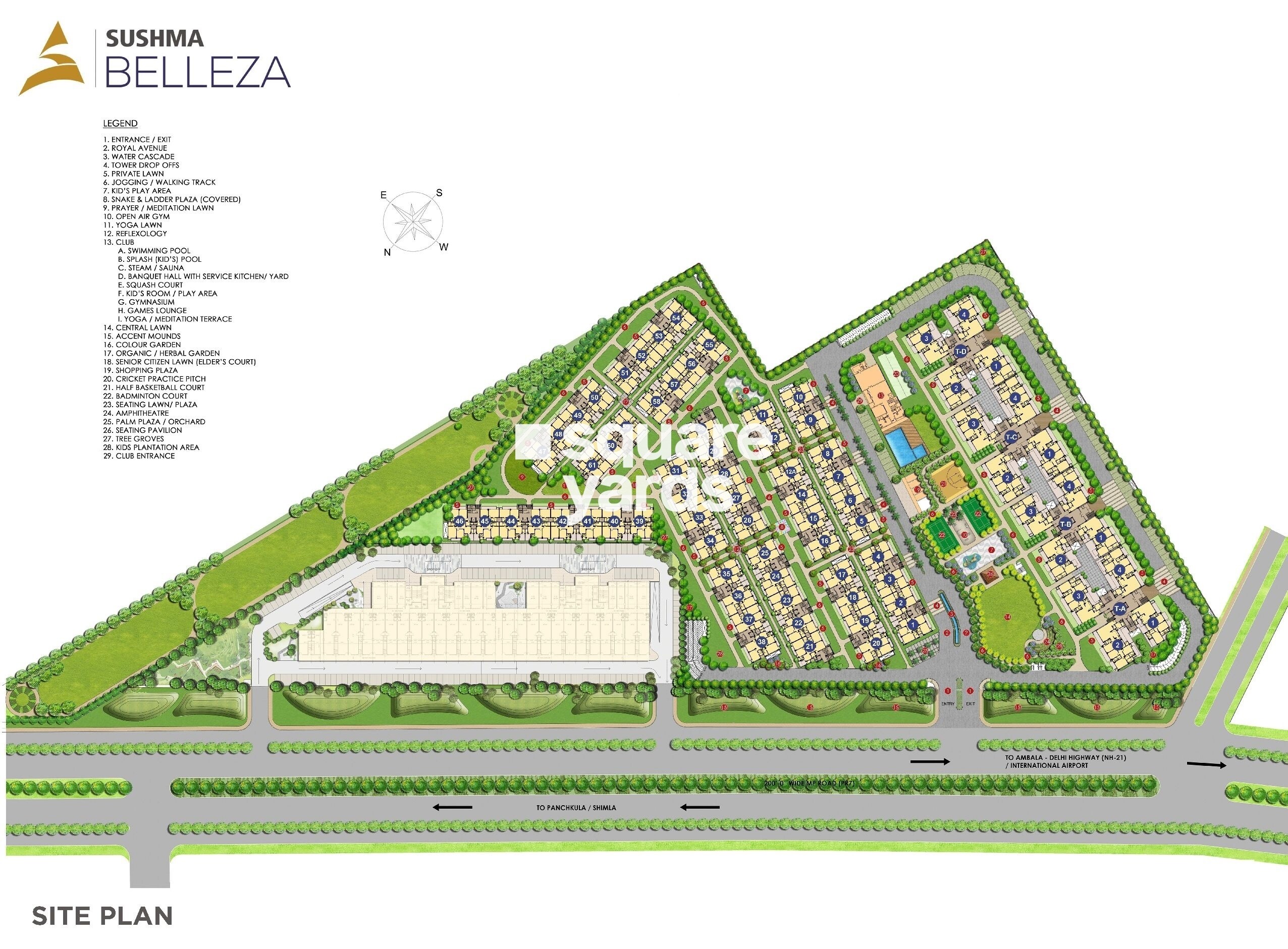 Sushma Belleza Master Plan Image