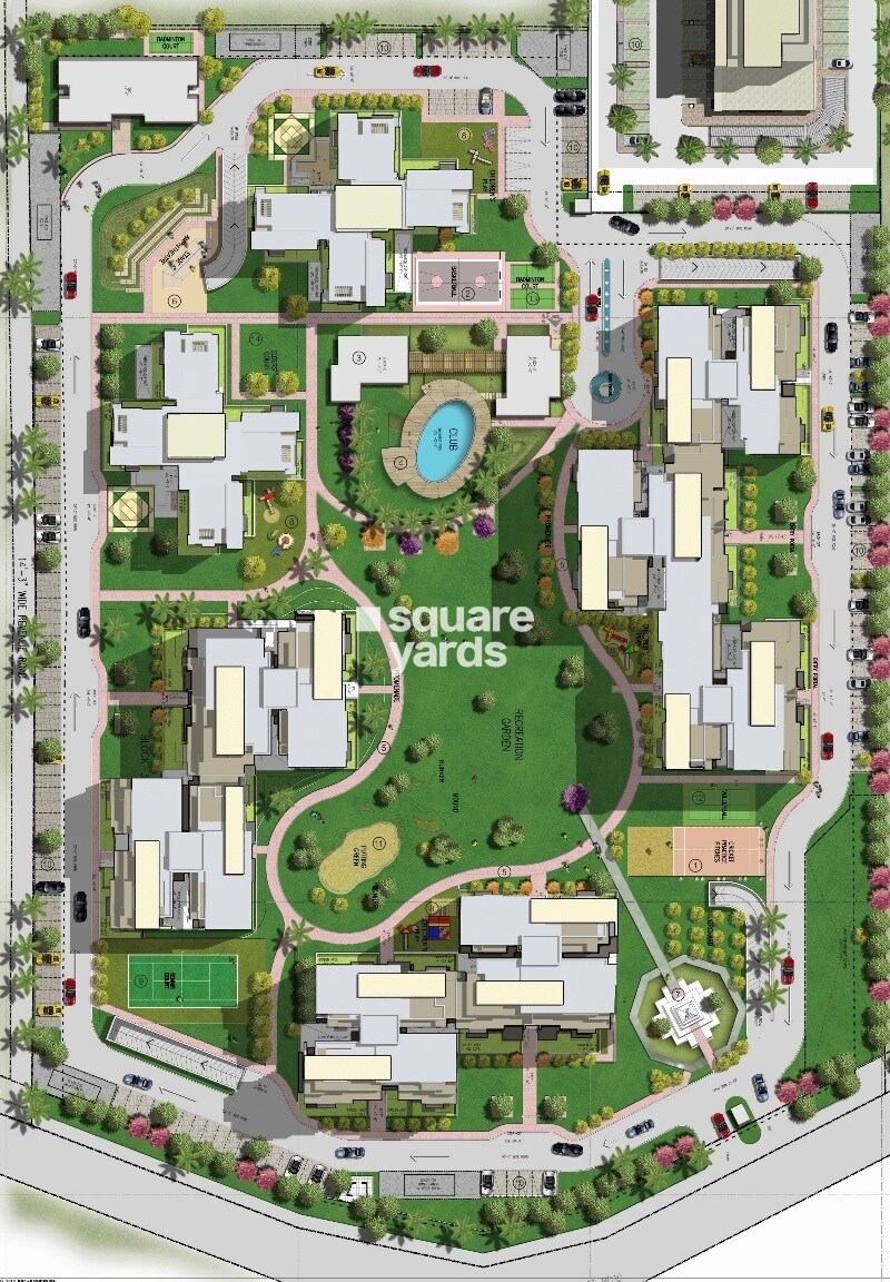 Sushma Chandigarh Grande Master Plan Image