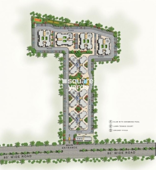 Sushma Elite Cross Master Plan Image