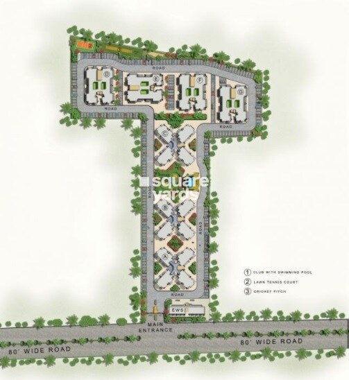 Sushma Elite Cross Master Plan Image