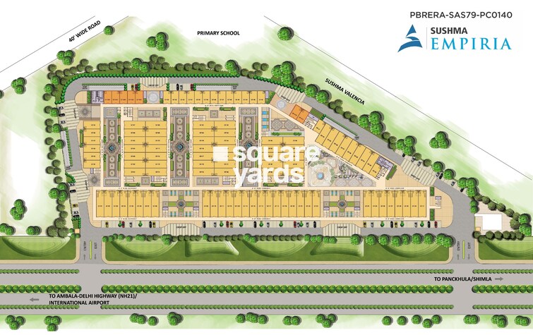 Sushma Empiria Master Plan Image