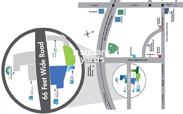 Sushma Green vista Location Image