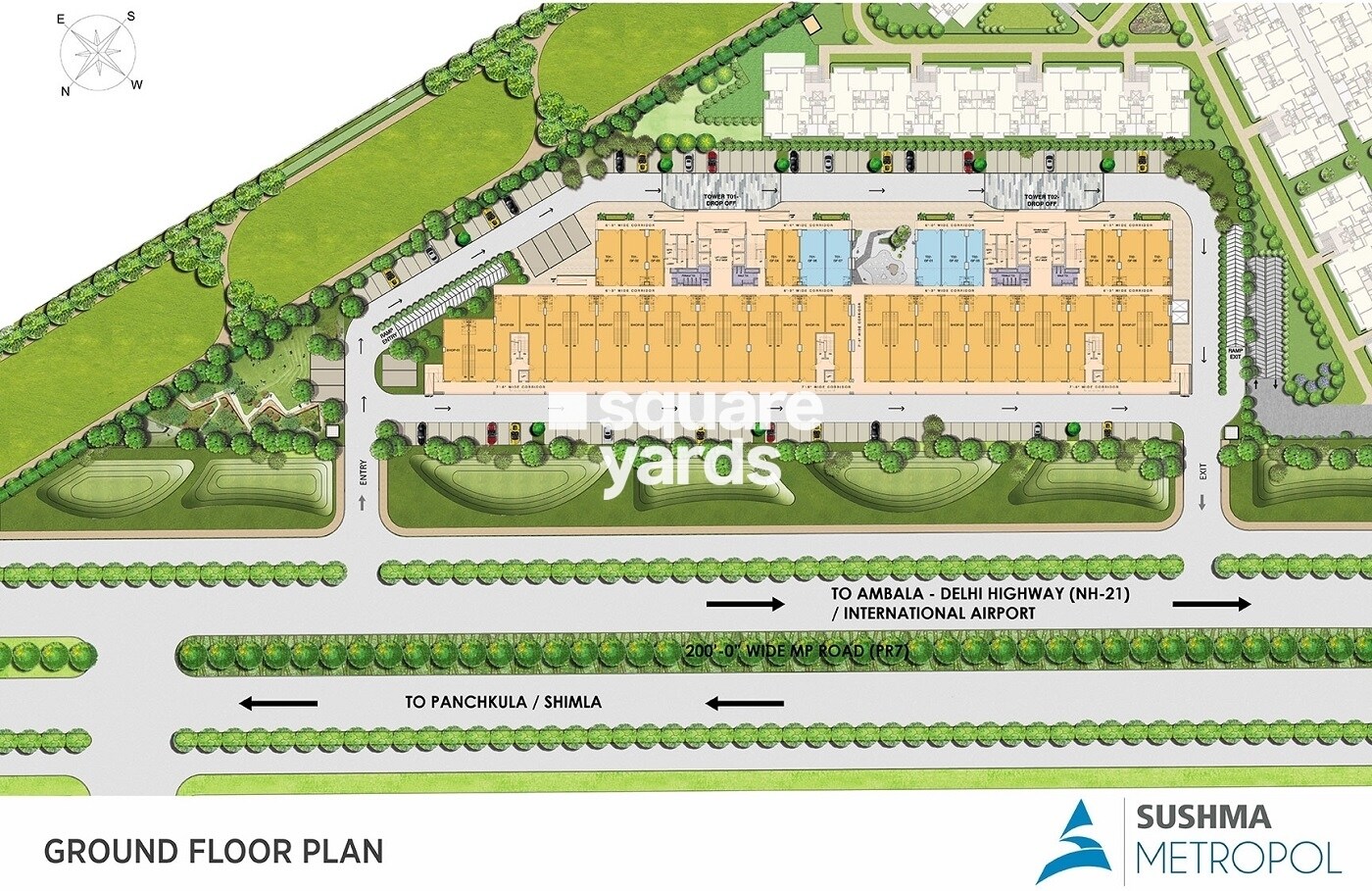 Sushma Metropol Master Plan 1
