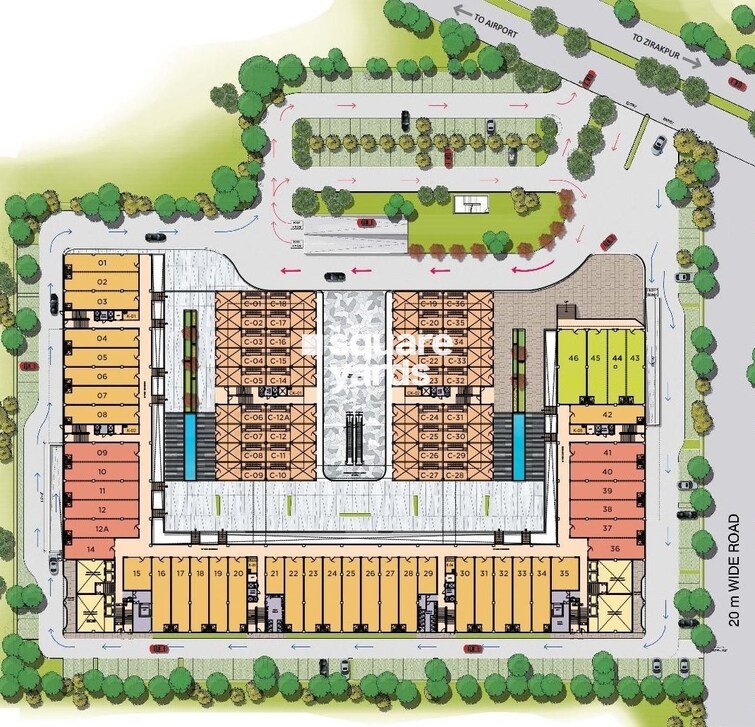 Sushma Pristine Master Plan Image