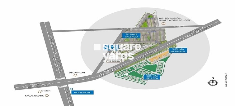 Sushma Valencia Location Image