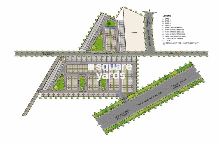 Sushma Valencia Master Plan Image