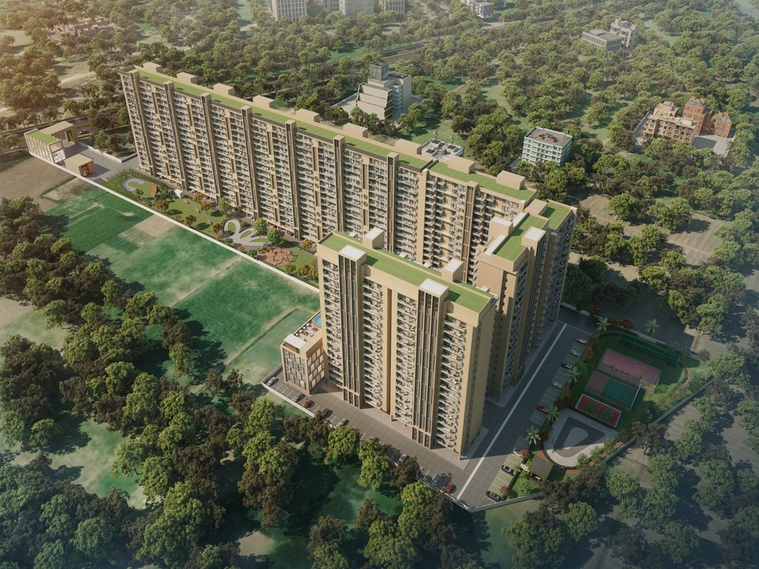 The Ananta Aspire Apartment Exteriors