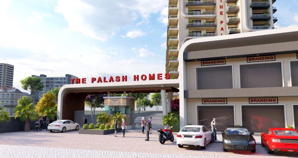 The Palash Homes Entrance View